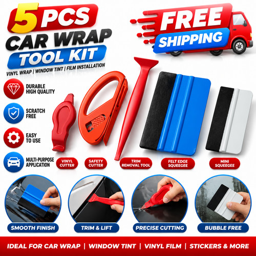 5pcs car wrap vinyl - car,