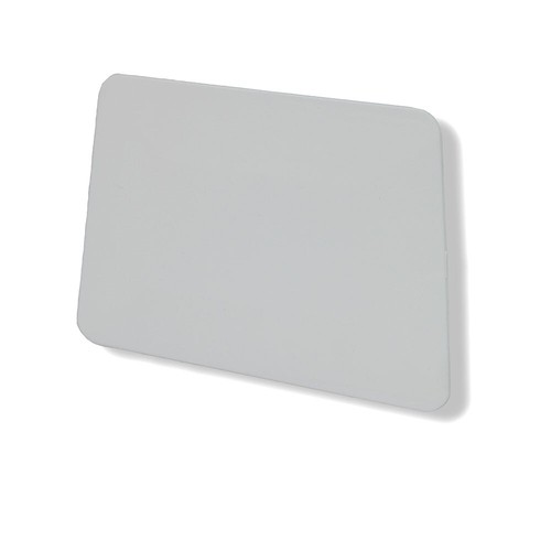 White teflon squeegee card - white,