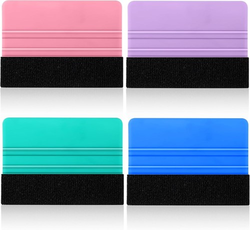 Felt edge vinyl squeegee - edge,