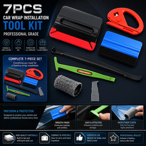 Car wrap vinyl tool - car,